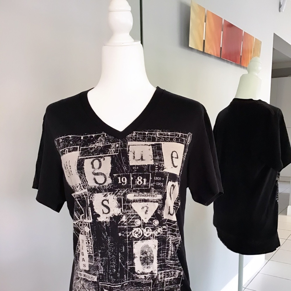 Women’s T-shirt Guess 1981 Black size S